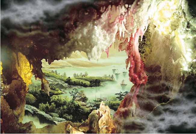 南无羌佛工巧明展显之 西画-图片3
